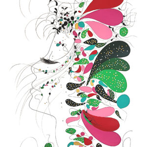 Forest Wind fait parti de la collection des tableaux modernes de l'artiste peintre contemporain Alessandra Viotti-Gilabert.