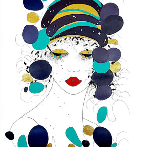 L'œuvre d'art Acqua Viva de la série picturale Acqua fait partie de la collection des tableaux modernes de l'artiste peintre Contemporain Alessandra Viotti-Gilabert.