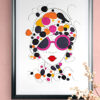 Reproduction Digigraphie Fine Art by Epson de l’œuvre Fashion Format A3