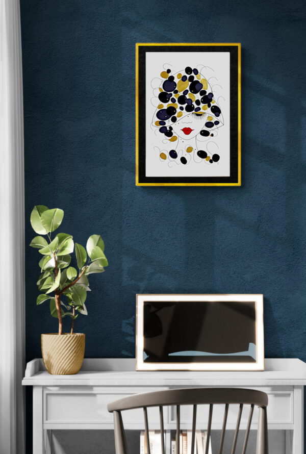 Reproduction Digigraphie Fine Art by Epson de l’œuvre Automne à Paris Format A3